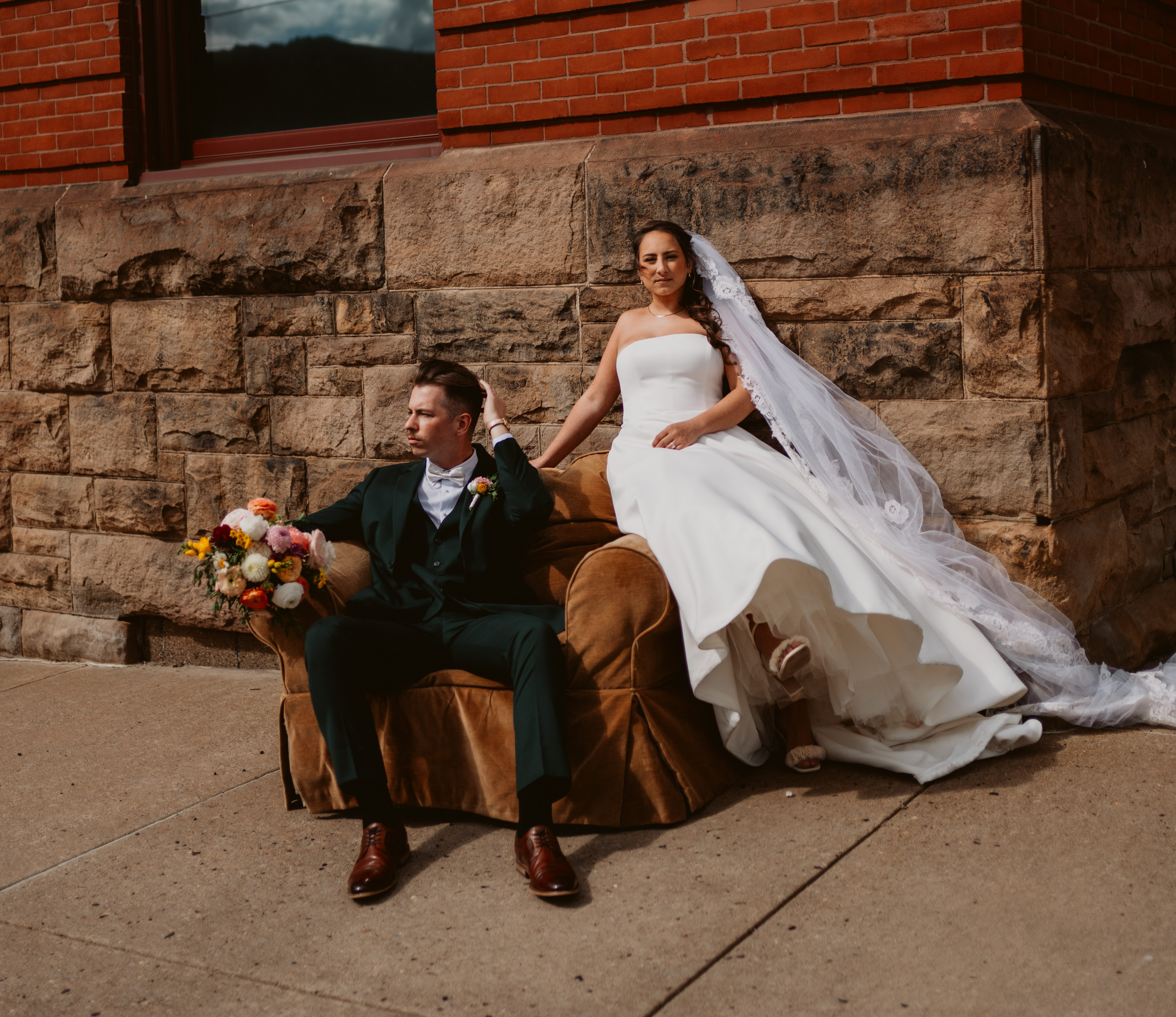 Bridal portraits in Lawrenceville PA